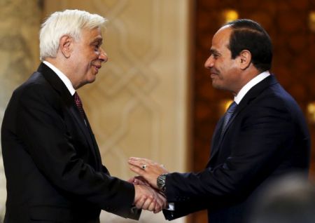 Παυλόπουλος: «Υποδειγματική η αντιμετώπιση της Αιγύπτου στην ΑΟΖ»