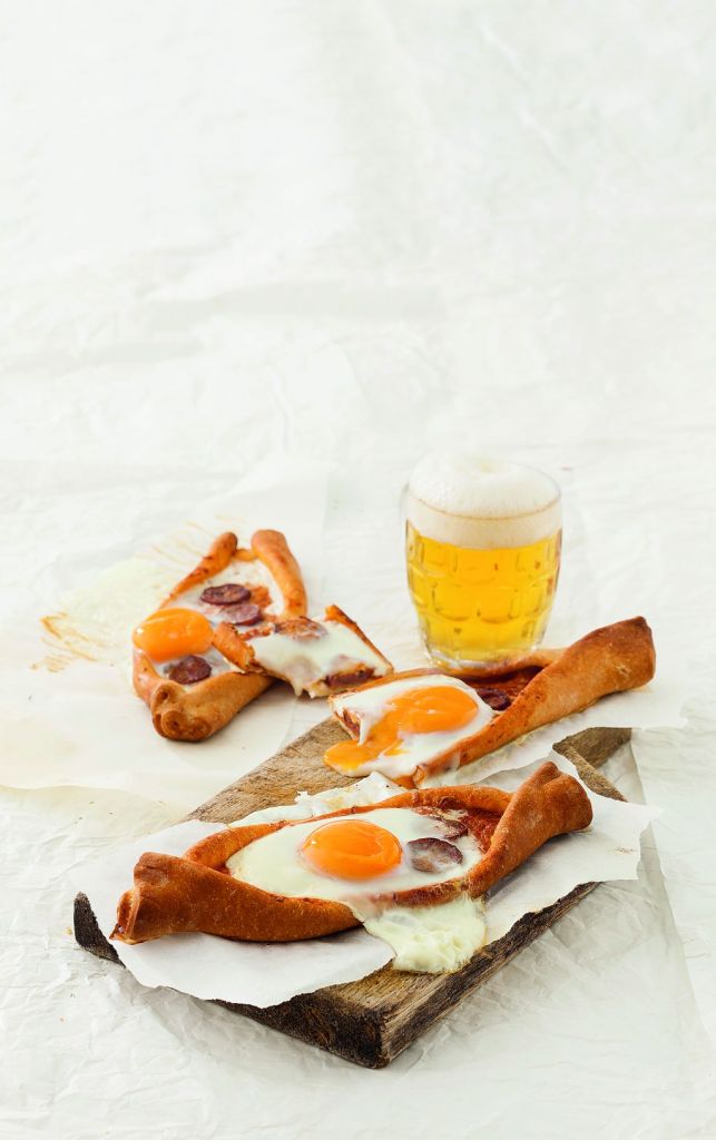 Πεϊνιρλί με βουβαλίσιο λουκάνικο