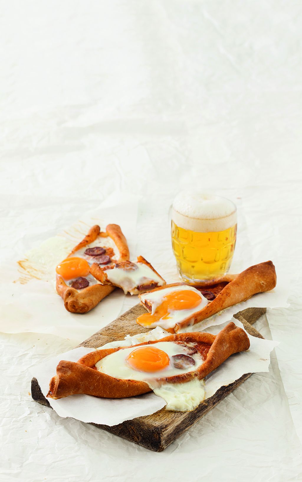 Πεϊνιρλί με βουβαλίσιο λουκάνικο