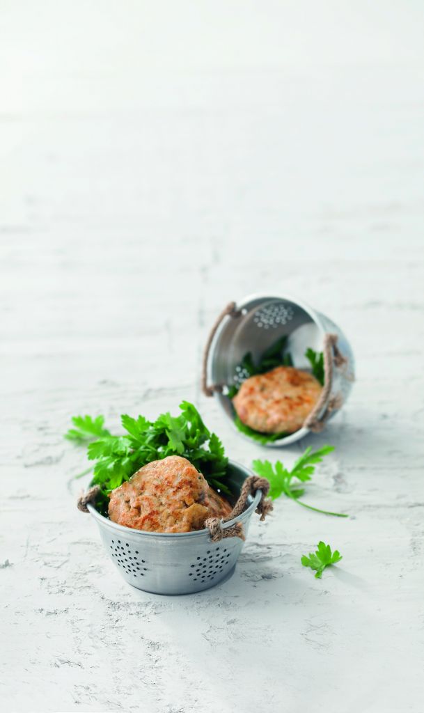 Μπιφτέκια με σολομό