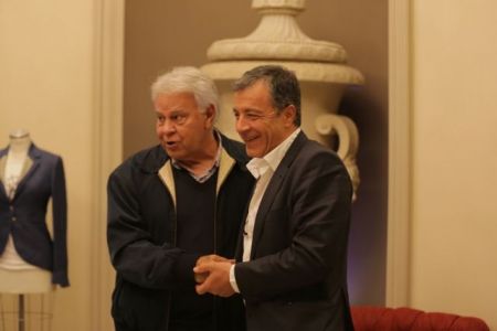 Συνάντηση Σταύρου Θεοδωράκη με Φελίπε Γκονζάλες