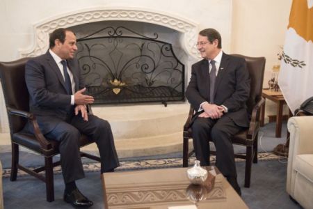 Συνομιλίες για ενέργεια και οικονομία Σίσι – Αναστασιάδη