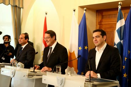 Κοινή διακήρυξη συνεργασίας Ελλάδας – Κύπρου – Αιγύπτου