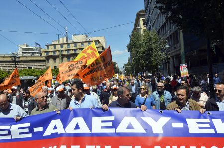 Ολοκληρώθηκαν οι πορείες για την Εργατική Πρωτομαγιά στην Αθήνα