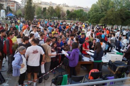 7ος Αριστοτέλειος Δρόμος στην Πανεπιστημιούπολη του ΑΠΘ