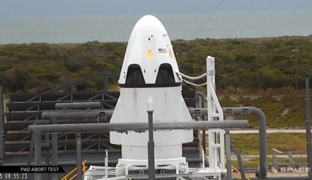 Δοκιμή στο νέο σκάφος της SpaceX