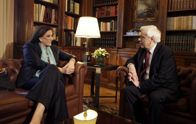 President Pavlopoulos receives ND’s Bakoyanni on Friday