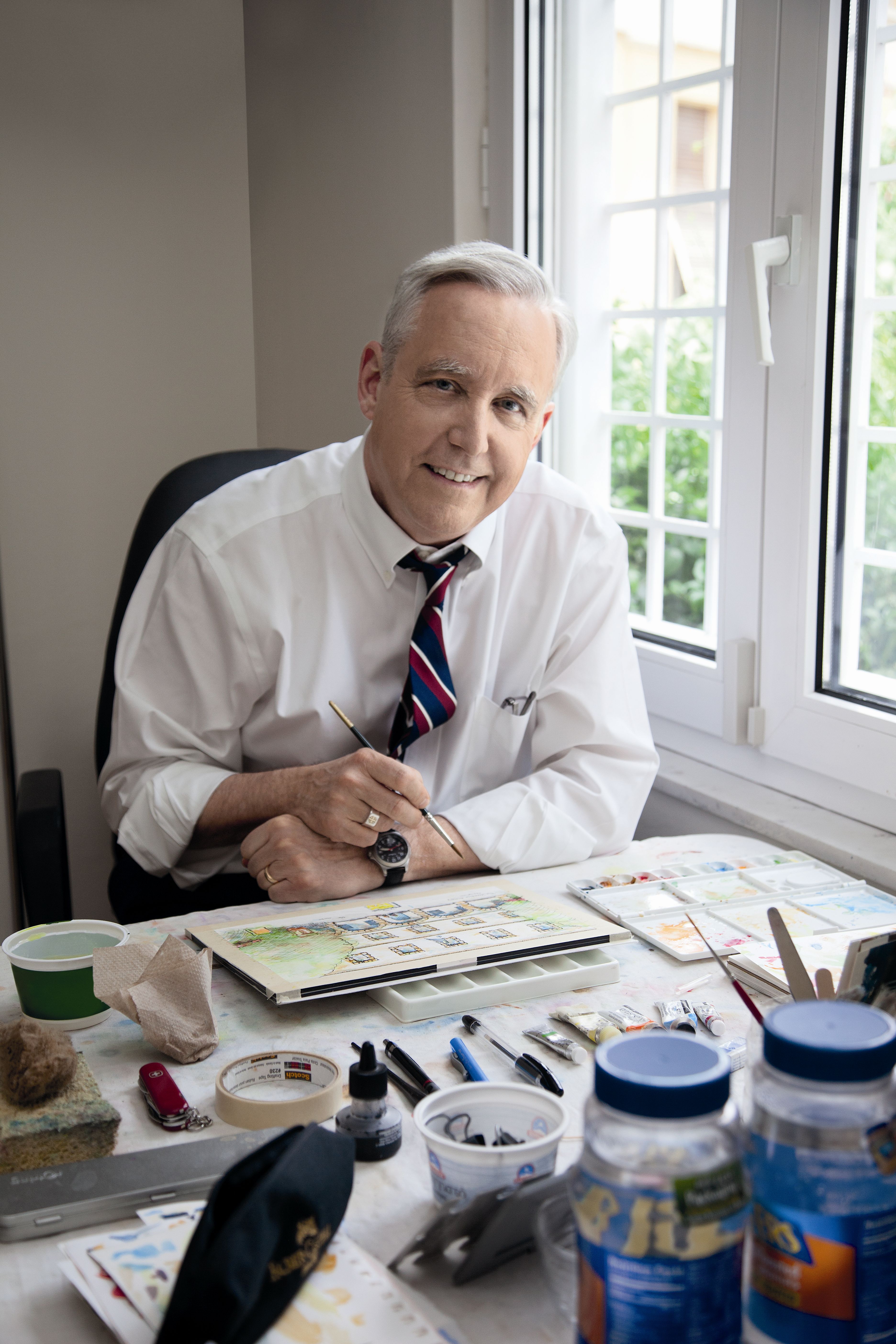 Ντέιβιντ Πιρς: Ο αμερικανός πρέσβης ζωγραφίζει το μέλλον