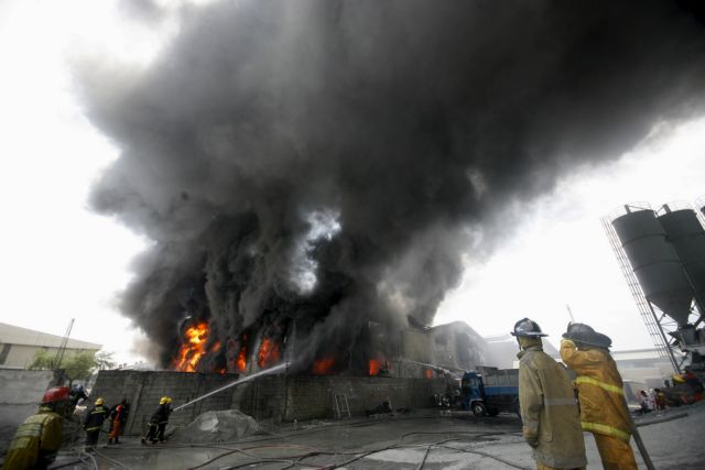 Φιλιππίνες: Πάνω από 31 οι νεκροί από πυρκαγιά σε εργοστάσιο