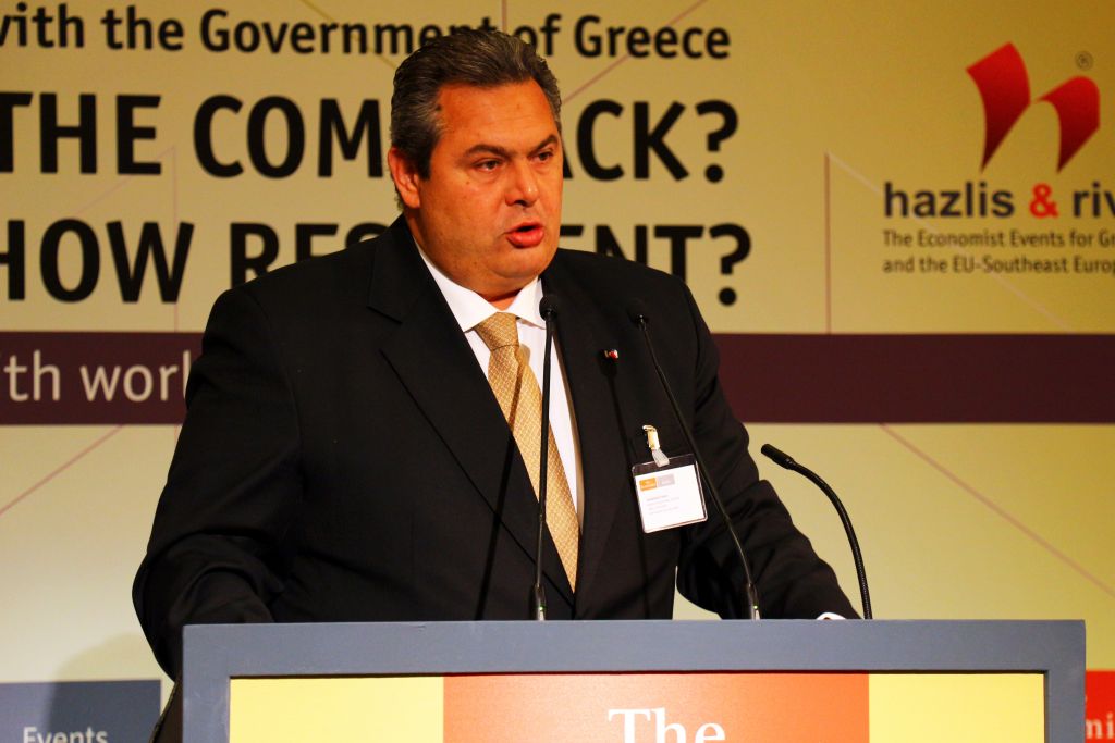 Καμμένος: Δείχνουμε συνέπεια, ας πράξουν το ίδιο και οι εταίροι