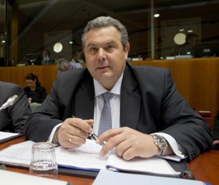 Panos Kammenos to meet with US officials at Department of Defense