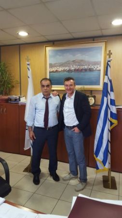 Τα προβλήματα του Περάματος έθεσε ο δήμαρχος στον βουλευτή Ν. Ορφανό