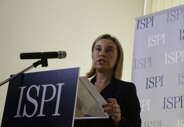 Μογκερίνι: «Η στρατιωτική λύση δεν αρκεί για το Ισλαμικό Κράτος»