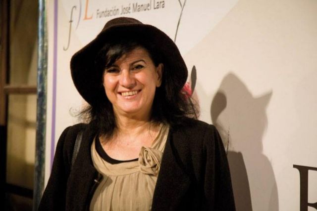H ισπανίδα ποιήτρια Αουρόρα Λούκε στην Αθήνα