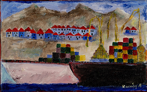 Έκθεση ζωγραφικής της Λίτσας Κασούμη «Τα Λιμάνια μου»