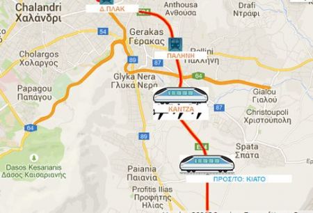 Προαστιακός: Προσφέρει ζωντανή ενημέρωση για τα δρομολόγιά του