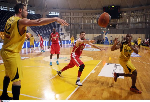 Μπάσκετ Α1 – Πλέι οφ: Αρης – Ολυμπιακός (62 – 79)