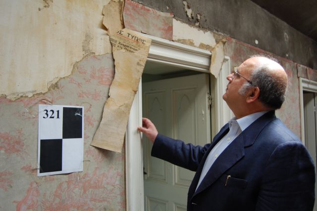 Αυτοψία του Νίκου Ξυδάκη στα έργα συντήρησης στο Τατόι