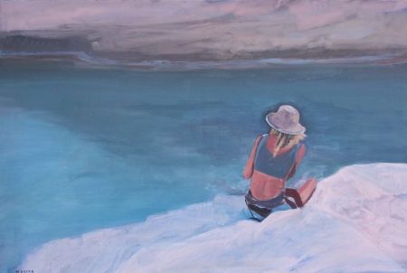 «Σα φωτιά καλοκαιριού»: έκθεση ζωγραφικής της Μαίρη Λουκά