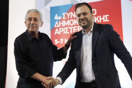 Thanasis Theoharopoulos elected new president of Democratic Left