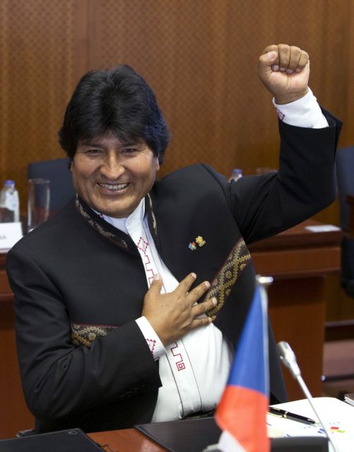 President of Bolivia welcomes “defeat of European imperialism”