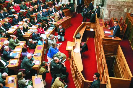 SYRIZA’s Parliamentary Group to convene at 2pm on Tuesday