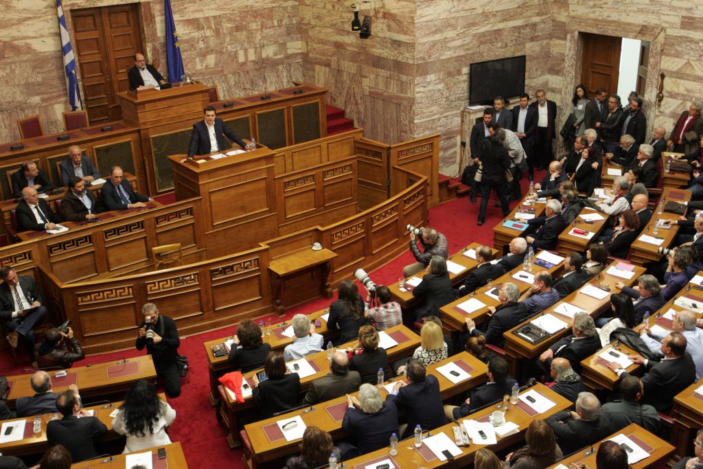 The Greek government is “trapped” in the eurozone