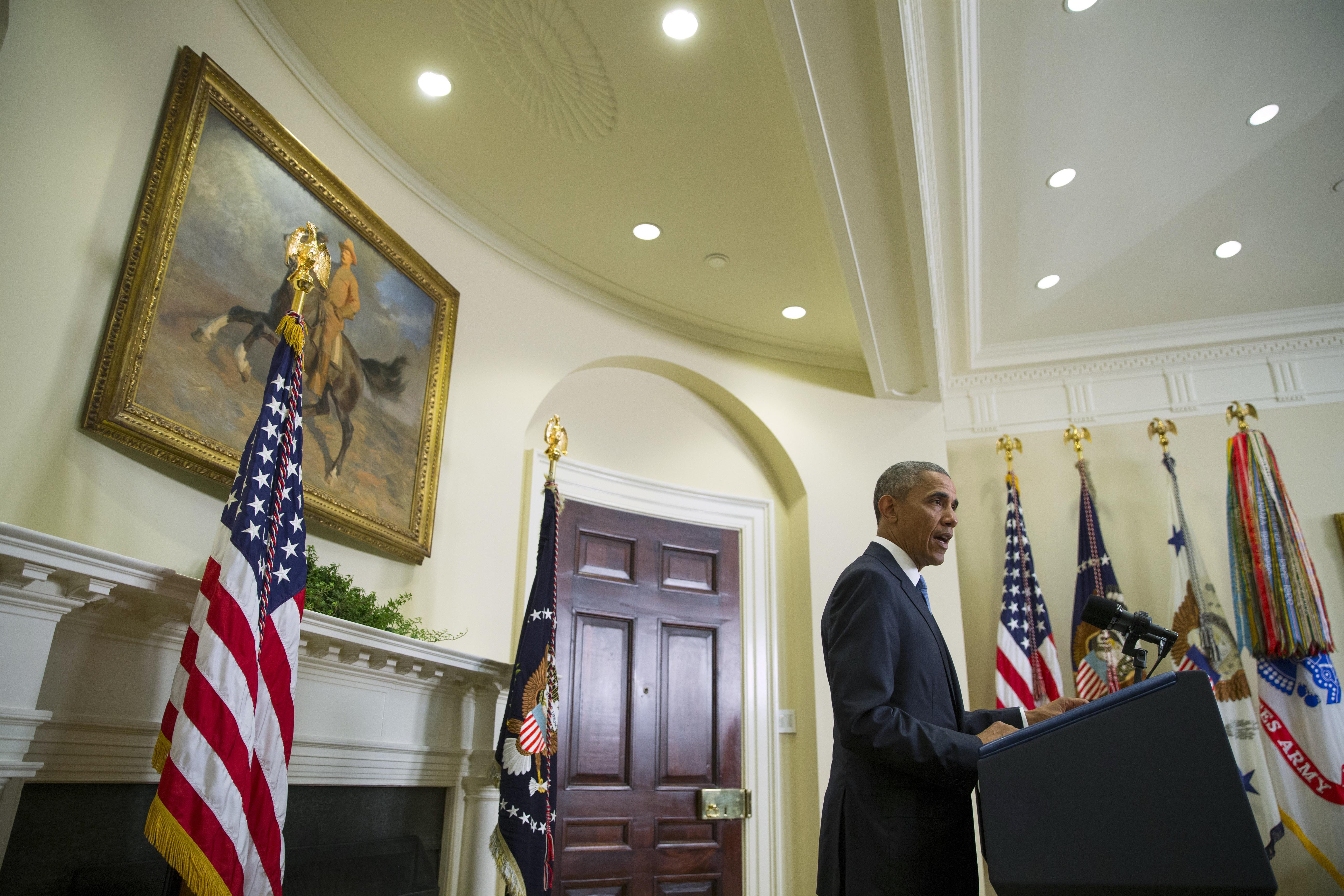 «Oχι στο σπίτι μου»: Ο Ομπάμα διώχνει τρανσέξουαλ που διέκοψε την ομιλία του