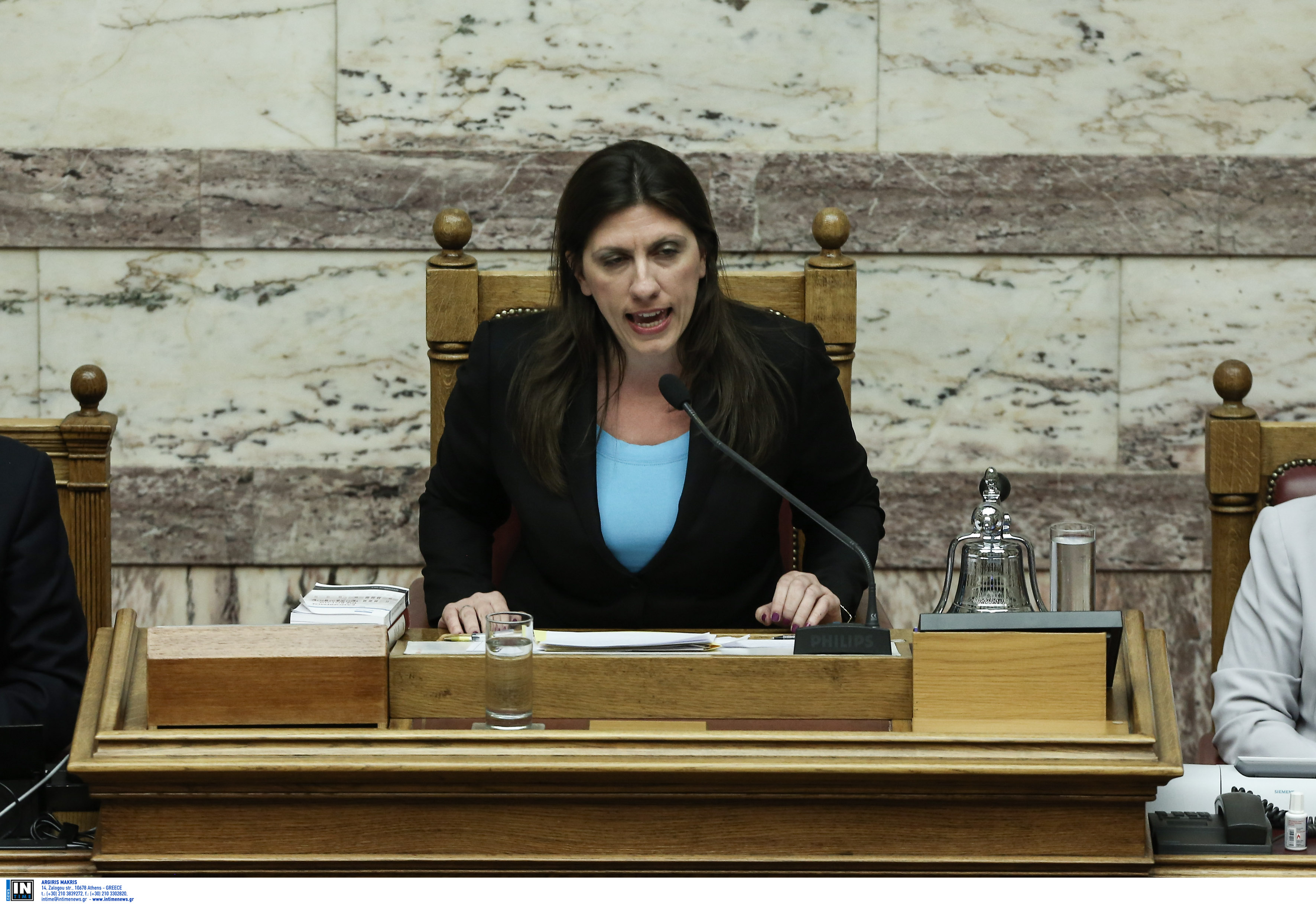 Βουλή: Στο «κόκκινο» η ένταση – αποχώρησε η ΝΔ καταγγέλλοντας την στάση της Κωνσταντοπούλου