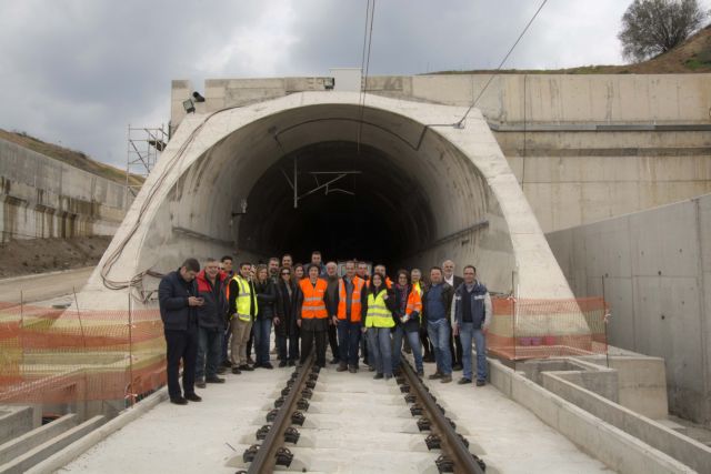 Πρόοδο στα σιδηροδρομικά έργα διαπίστωσε η ΕΤΕπ