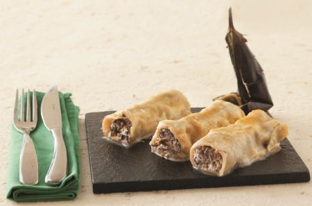 Κανελόνια με μοσχαράκι χουνκιάρ μπεγεντί