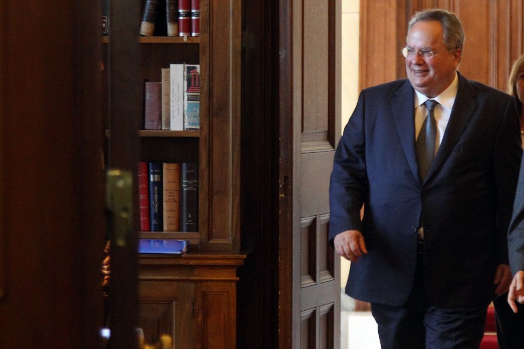 Εθνικό Συμβούλιο Εξωτερικής Πολιτικής συγκάλεσε ο Ν. Κοτζιάς