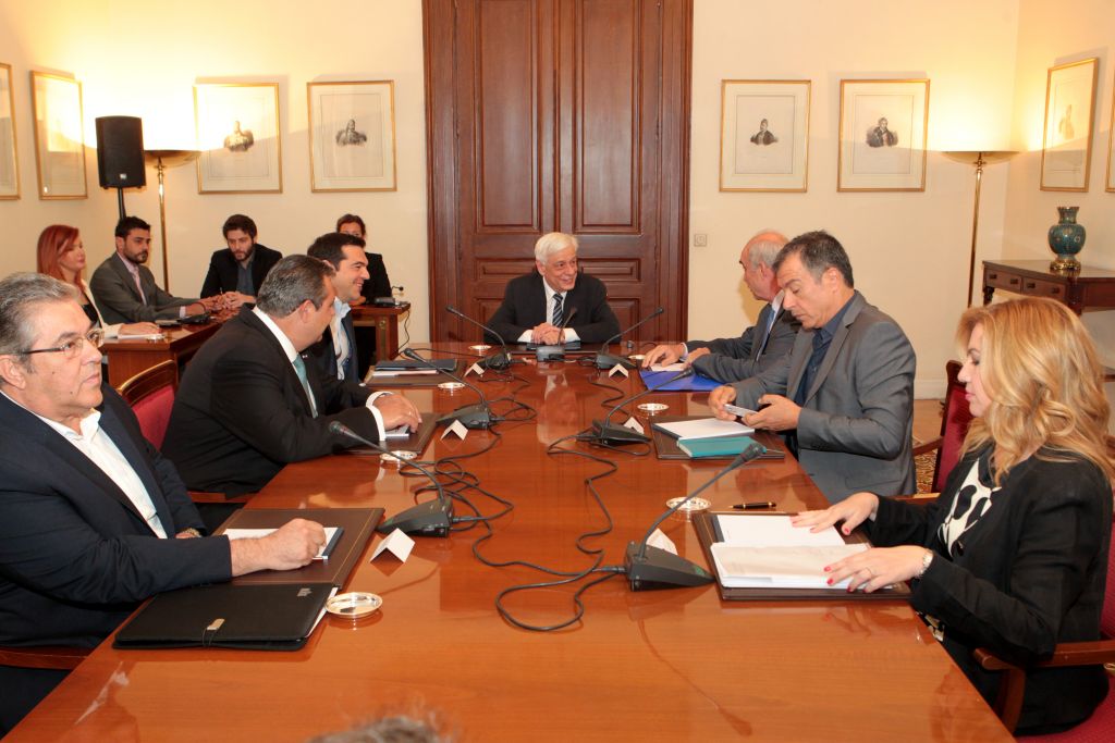 Προς νέα σύσκεψη Πολιτικών Αρχηγών το απόγευμα της Τετάρτης