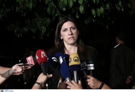 Αποχώρησε χωρίς δηλώσεις από το Μέγαρο Μαξίμου η Ζωή Κωνσταντοπούλου