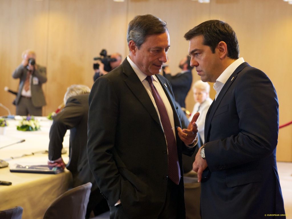 Στην ολοκλήρωση της αξιολόγησης το συντομότερο συμφώνησαν Τσίπρας-Ντράγκι στο Νταβός