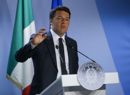 Ρέντσι: «Δεν θριαμβολογούμε ούτε υποτιμάμε τη συμφωνία»