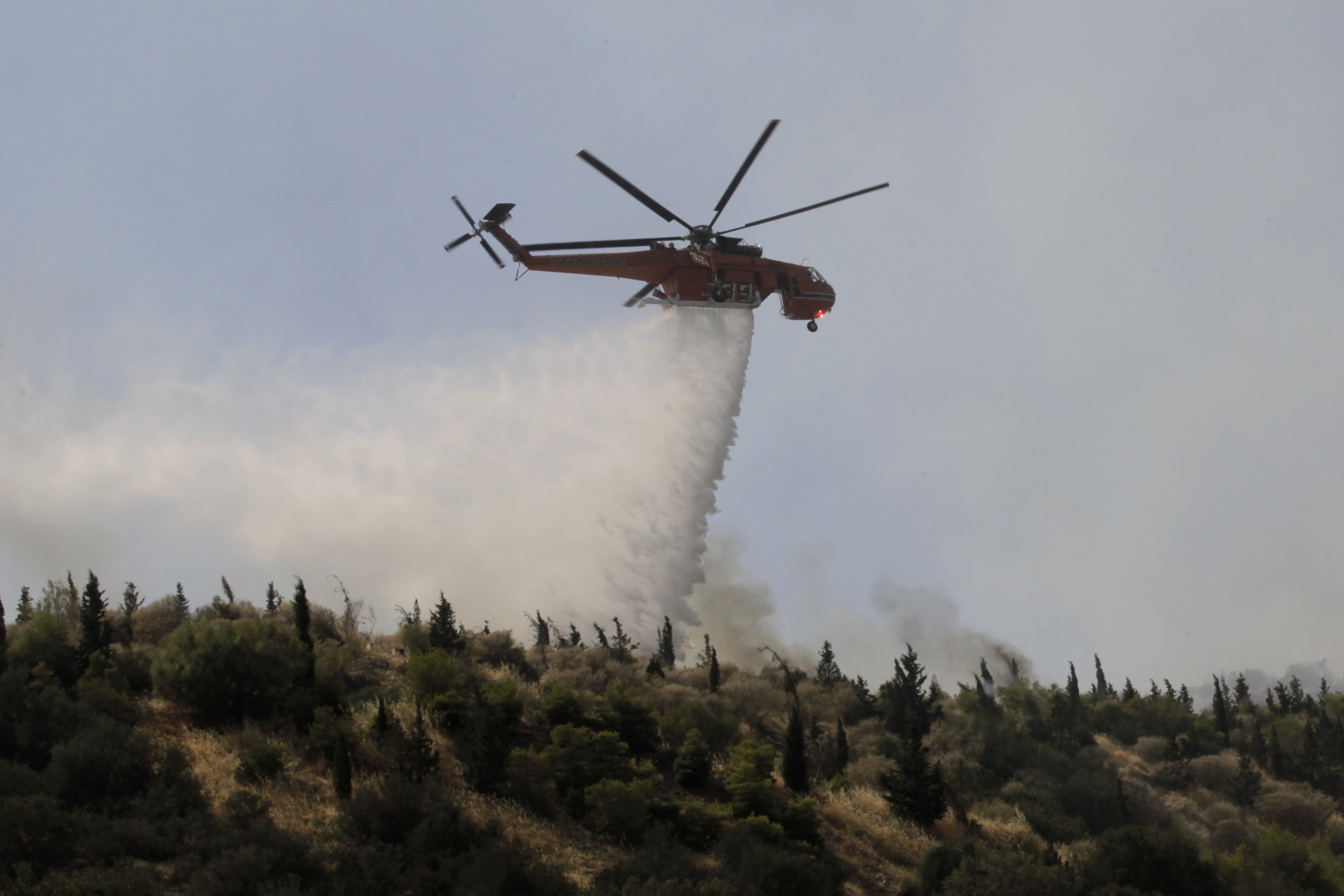Μεγάλη φωτιά σε δασική έκταση στη Χίο – Μάχη με τις φλόγες και τον άνεμο – Σε κατάσταση εκτάκτου ανάγκης το νησί