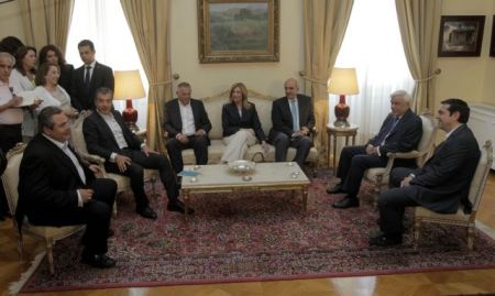 Χταποδάκι, λαβράκι και κουβεντούλα στο Προεδρικό