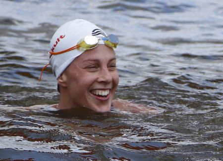 Τη 11η θέση πήρε η Αραούζου στη κολύμβηση ανοιχτής θάλασσα