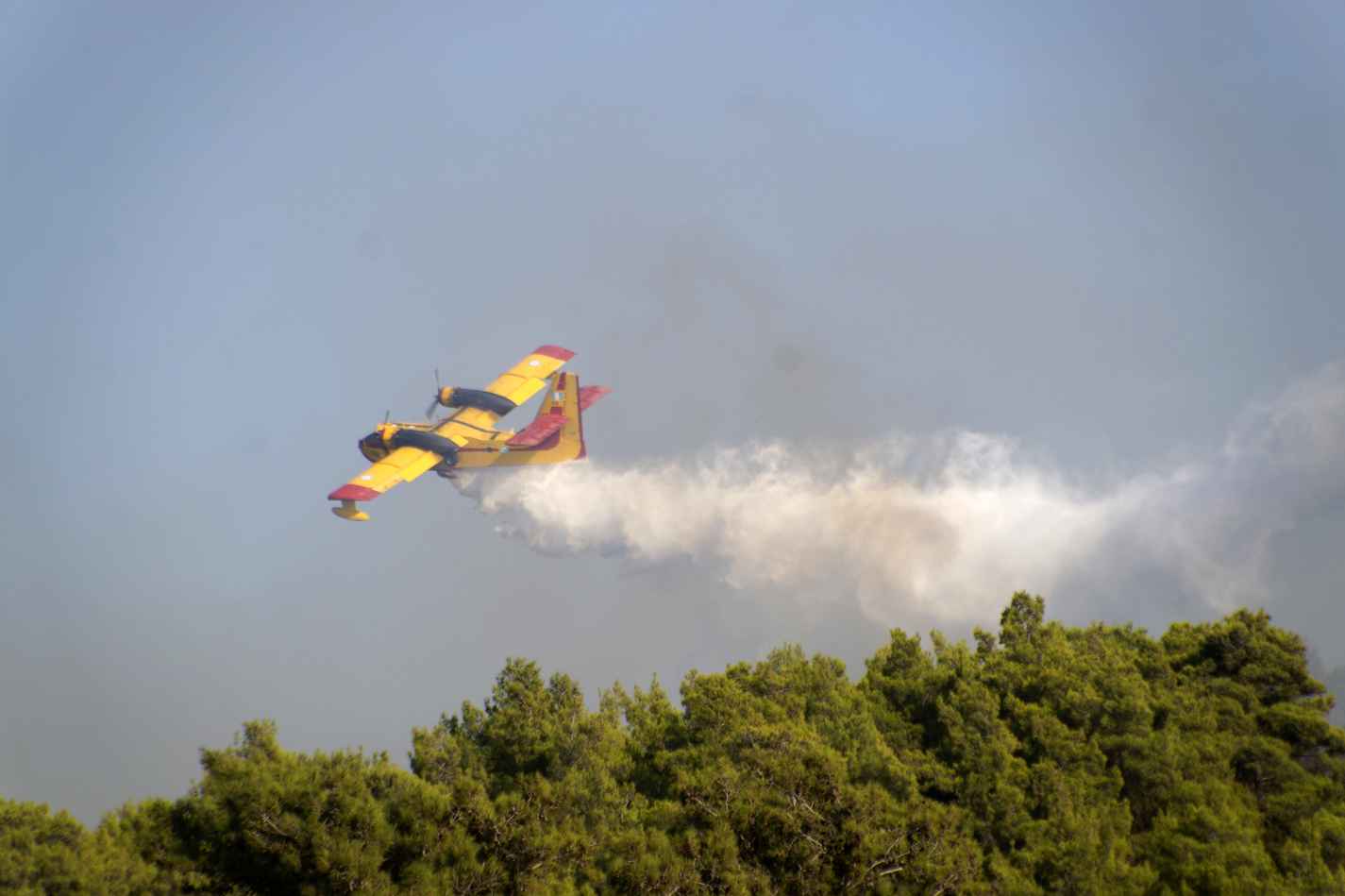 Υπό έλεγχο η μεγάλη πυρκαγιά στην Τριφυλία Μεσσηνίας