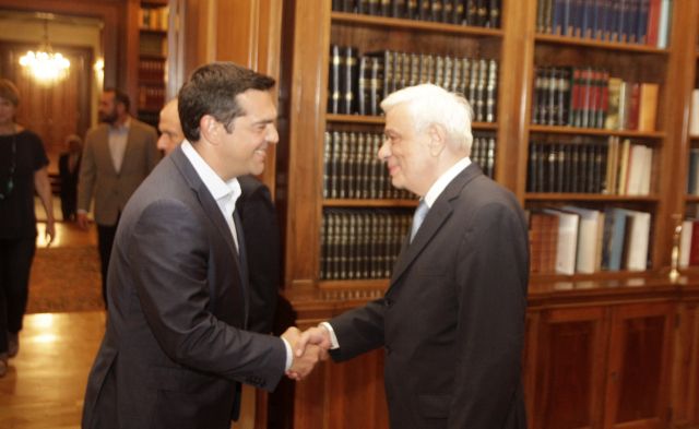 President Pavlopoulos to give Tsipras mandate to form government on Monday