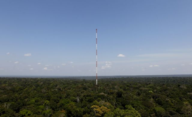 Πύργος παρατήρησης στον Αμαζόνιο, η ψηλότερη κατασκευή της Ν.Αμερικής