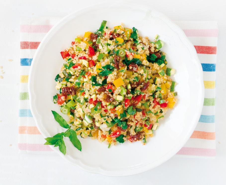 Πλιγούρι µε λαχανικά και δυόσµο