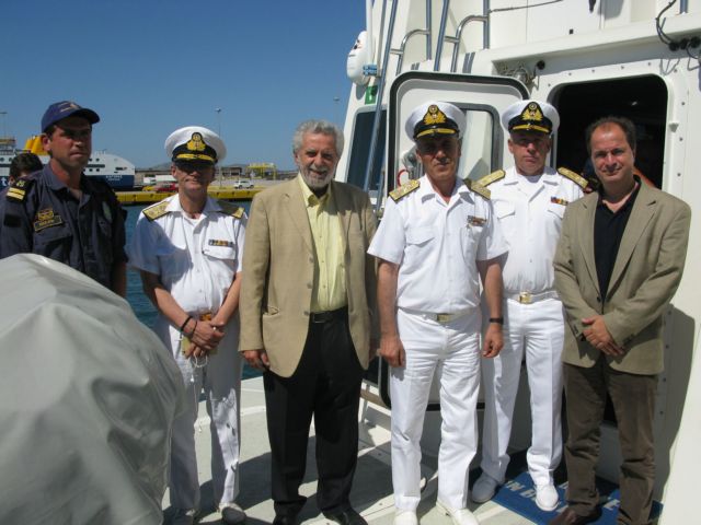 Νέο περιπολικό σκάφος θαλάσσιας επιτήρησης παρέλαβε το Λιμενικό Σώμα