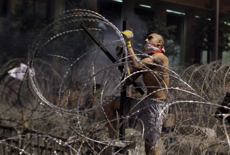 Βηρυτός: Μεγάλη αντικυβερνητική διαδήλωση