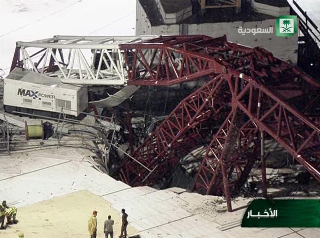 Μέκκα: Τουλάχιστον 87 νεκροί από πτώση γερανού στο Μεγάλο Τέμενος