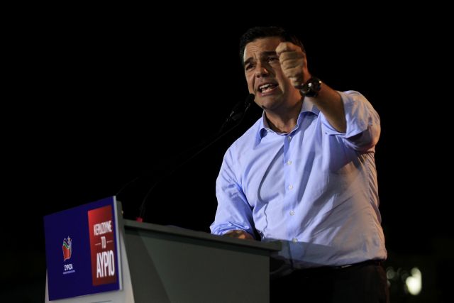 Tsipras rules out alliances with New Democracy, Pangalos and Venizelos