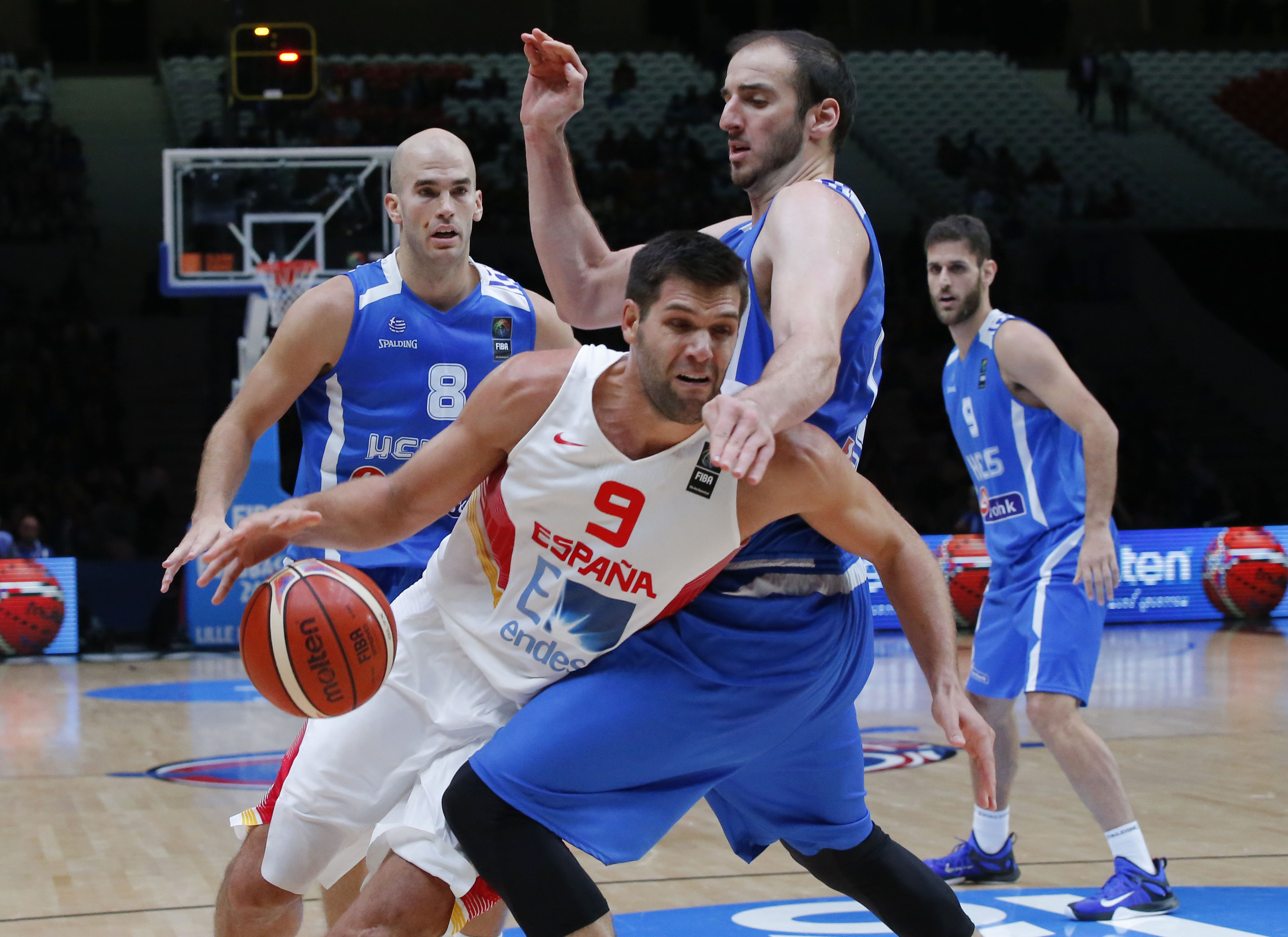 Eurobasket: Ελλάδα – Ισπανία 71 – 73