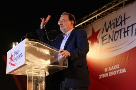 Λαφαζάνης: «Δεν είμαστε εμείς οι δραχμιστές, οι άλλοι είναι ευρωλάγνοι»