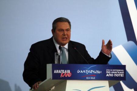 Καμμένος: «Είμαστε η σταθερότητα στον κορμό της νέας κυβέρνησης»